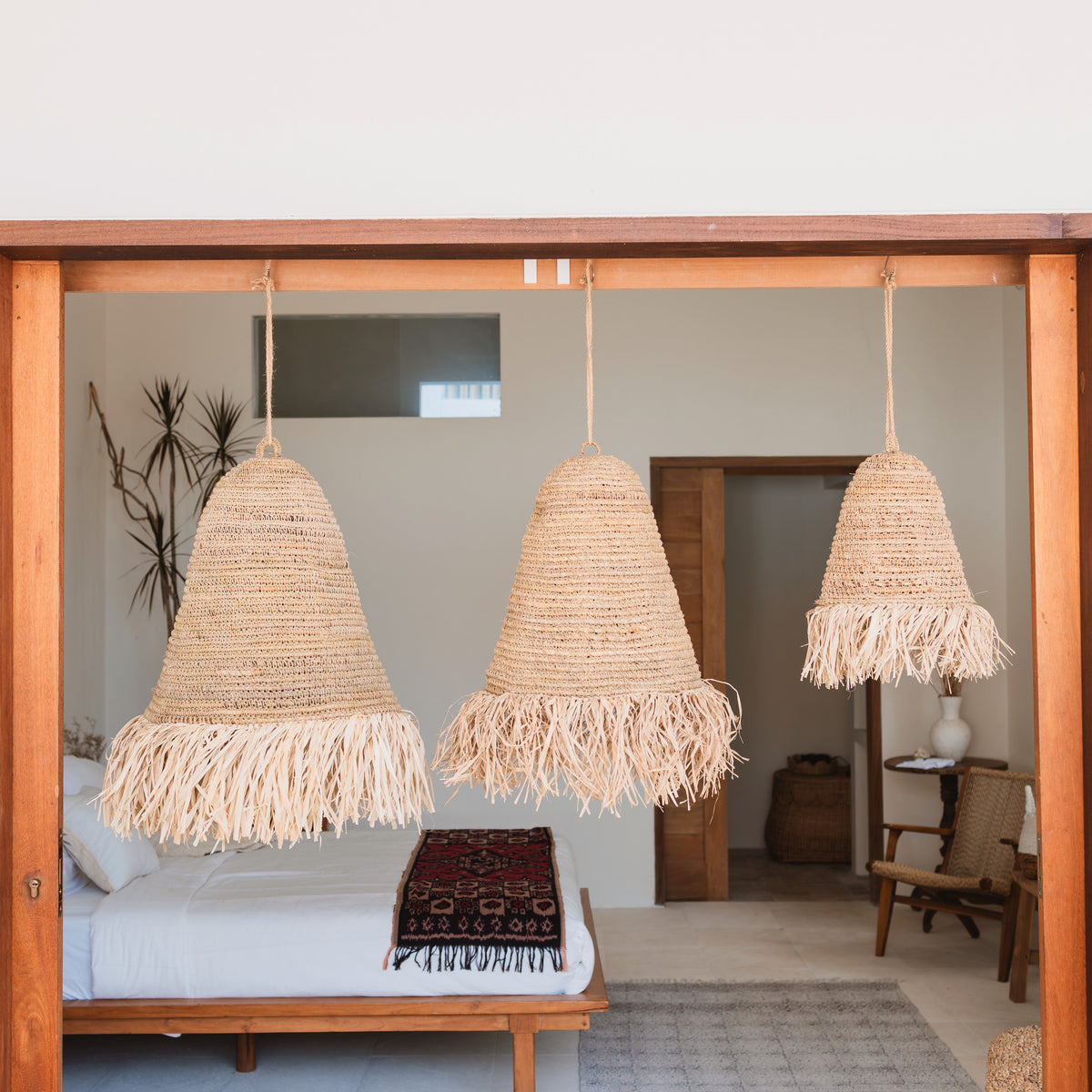 Lampenschirm KALIMA – Raffia