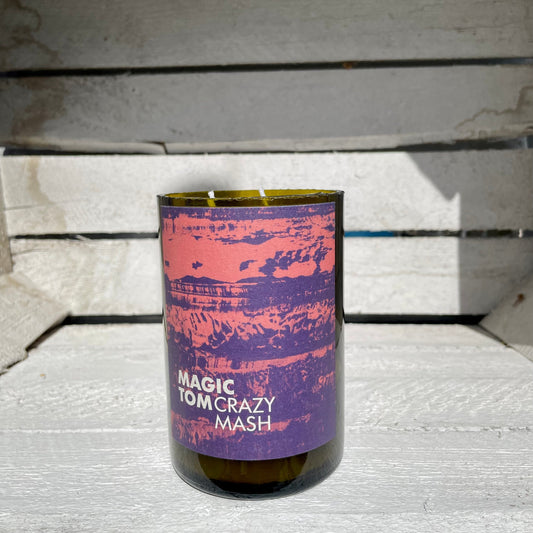 Upcycling-Kerze Lehner Magic Tom Crazy Mash – handgefertigtes Upcycling-Produkt von GAHRDSGN