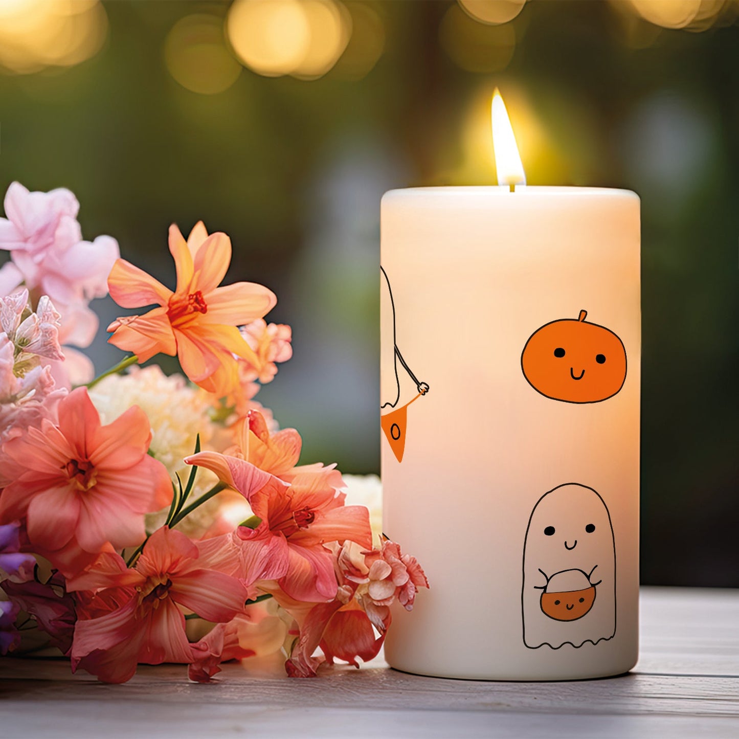 Halloween-stompkaars Geesten als vrijstaande productweergave