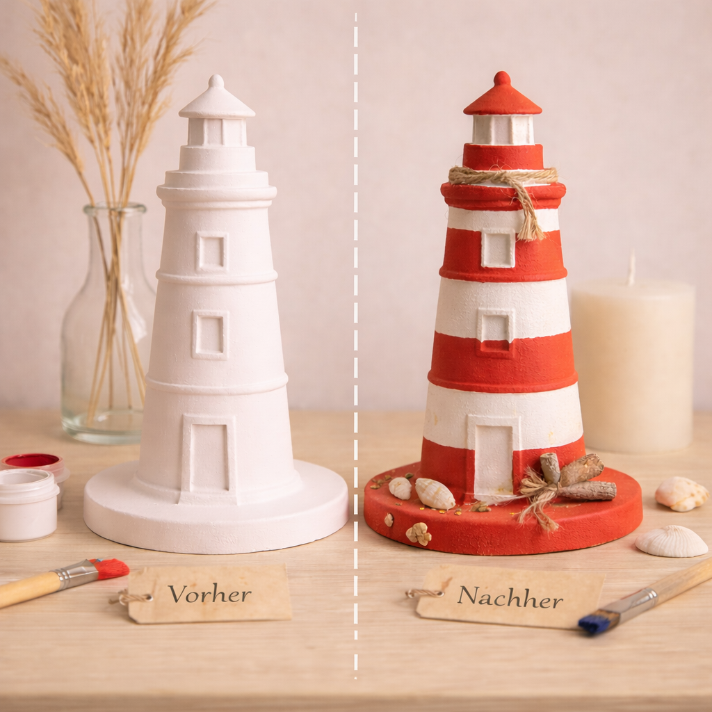Maritime Leuchtturm Deko als Geschenkidee für Meerfans