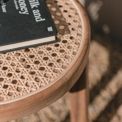 Sitzhocker CARAMIN – Rattan