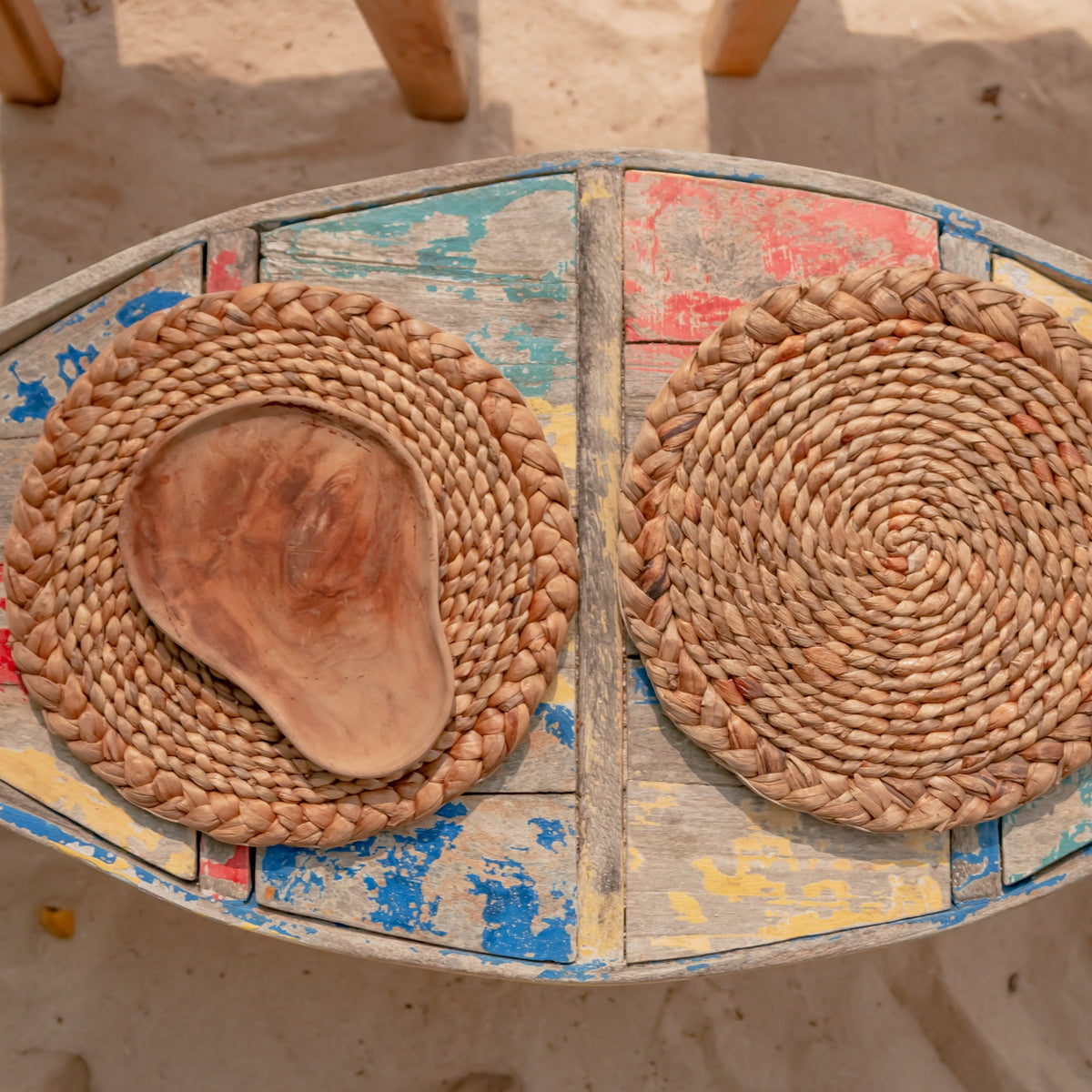 Tischset PANDAWA (2er-/4er-/6er-Set) – Wasserhyazinthe