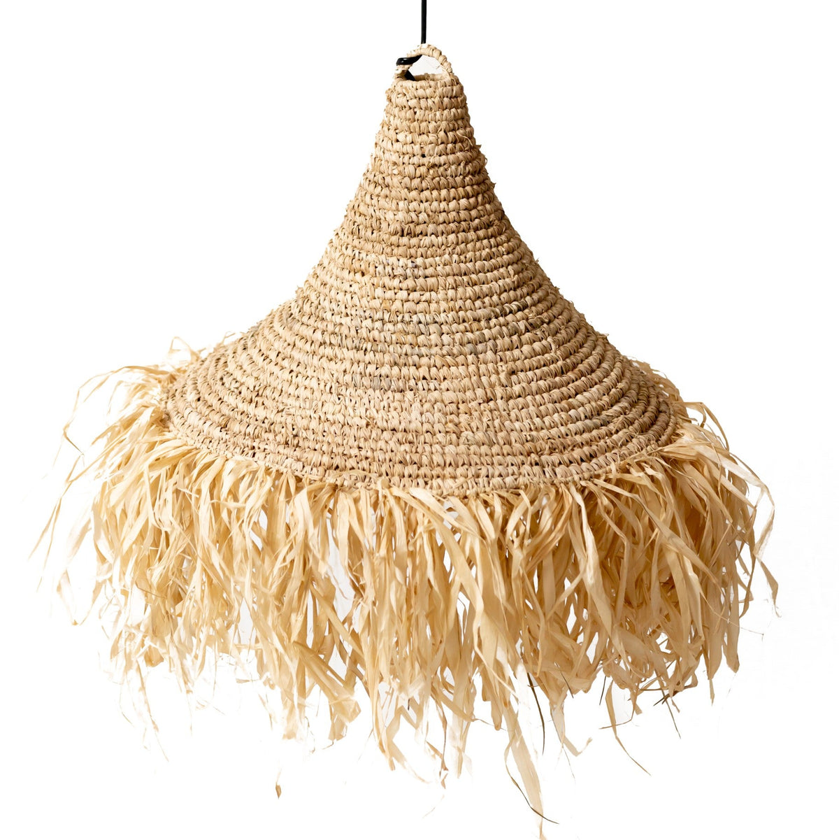 Lampenschirm RUMBAI – Raffia