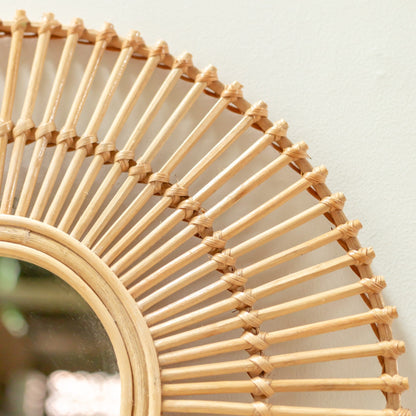 Wandspiegel BUMI – Rattan