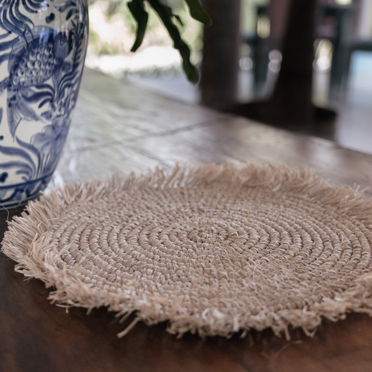 Tischset AMBON natur (2er-/4er-/6er-Set) – Raffia
