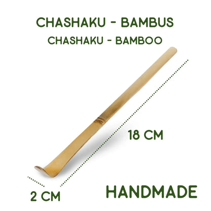 Matcha Löffel Chashaku aus weißem Bambus - by SteinKunstWerk | Matchalöffel aus nachhaltiger Herstellung