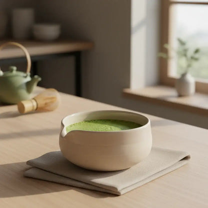 Matcha-Bundle Beige von SteinKunstWerk für stilvolle Wohnatmosphäre und bewusste Momente