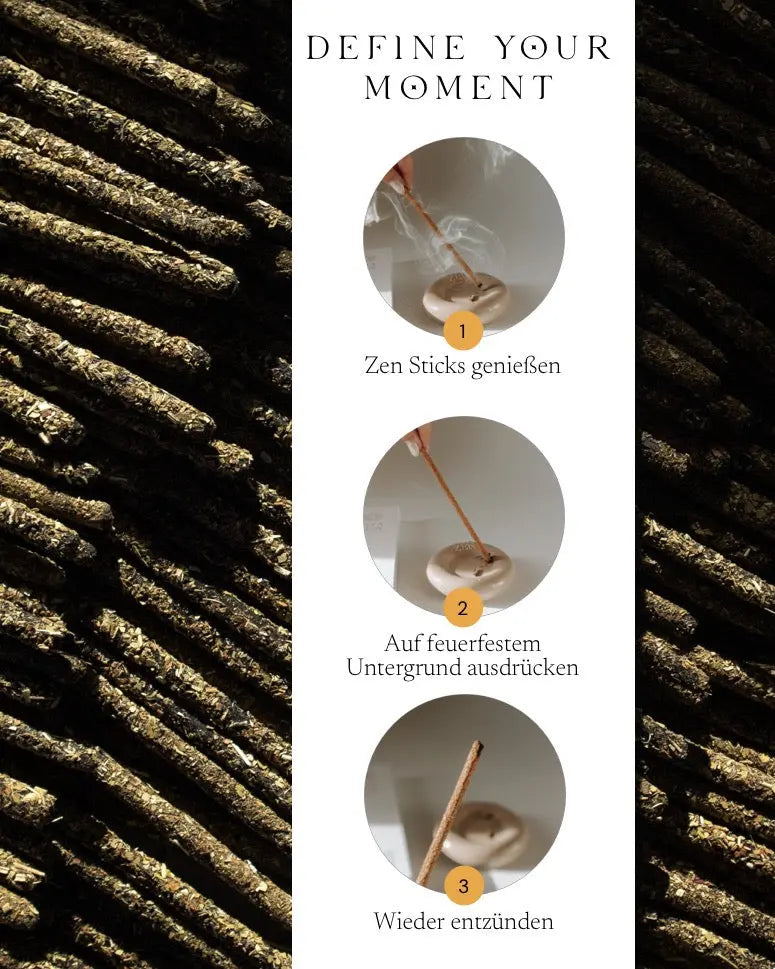 Peace of Mind Räucherstäbchen von ZoaZen für Ruhe und Achtsamkeit – Duftmoment