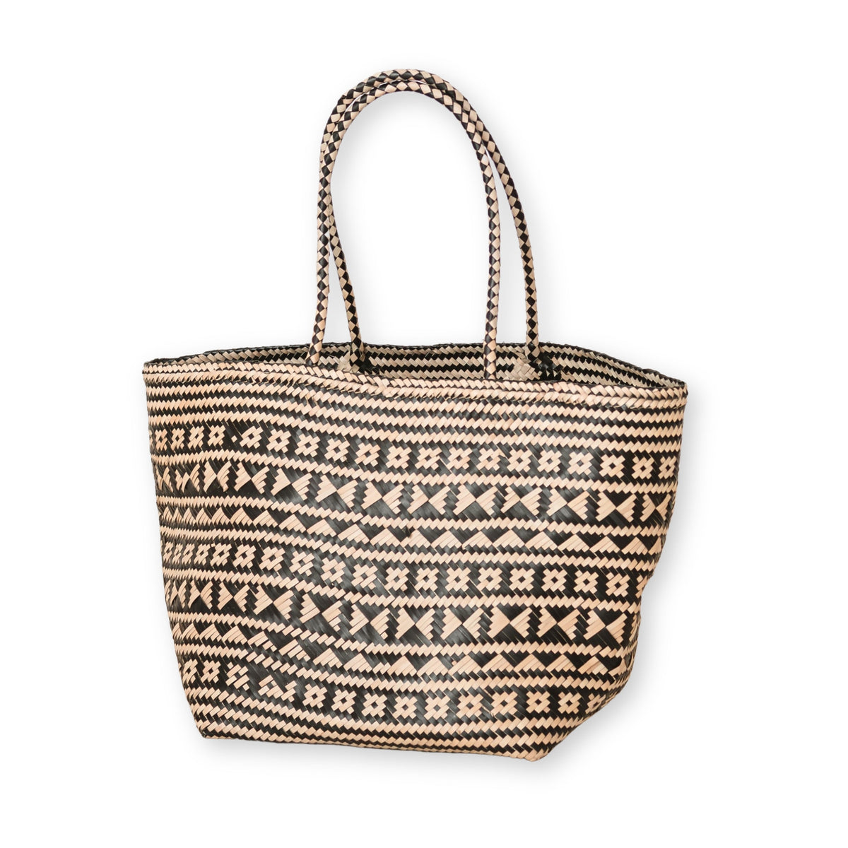 Handtasche KIDUL (schwarz) – Seegras