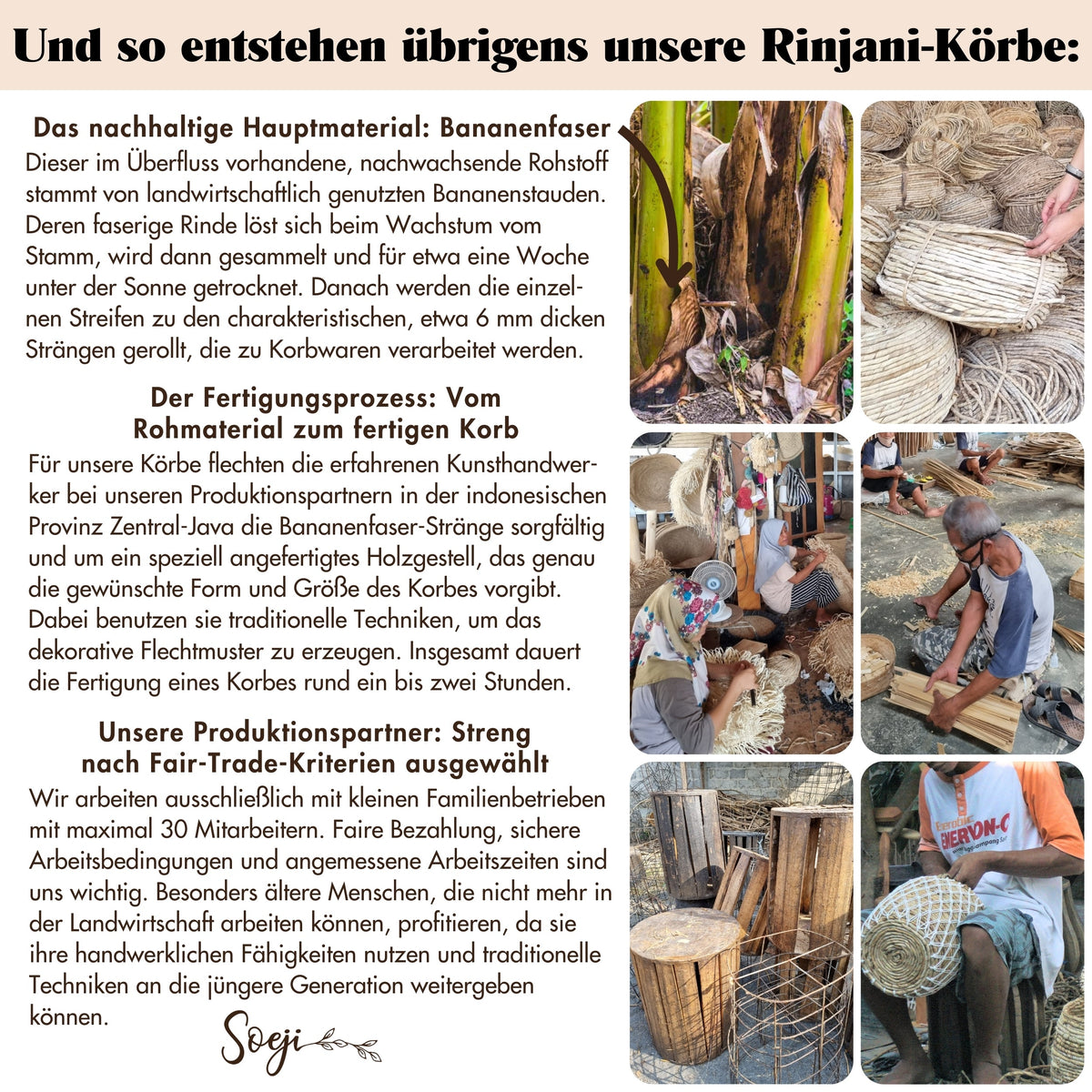 Wäschekorb RINJANI – Bananenfaser