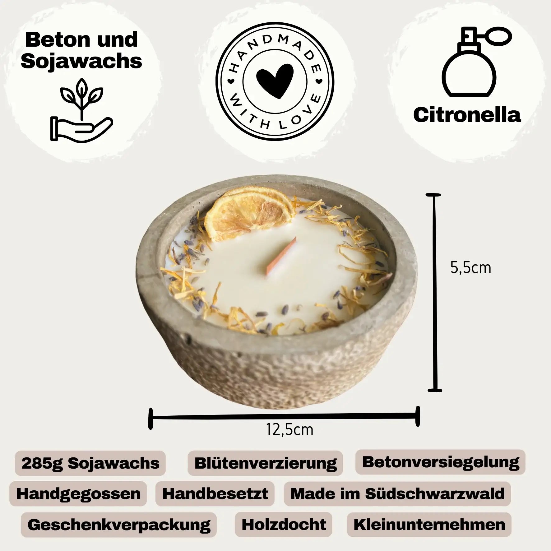 Detailansicht der Blüten-Edition „Die Dämmerung“
