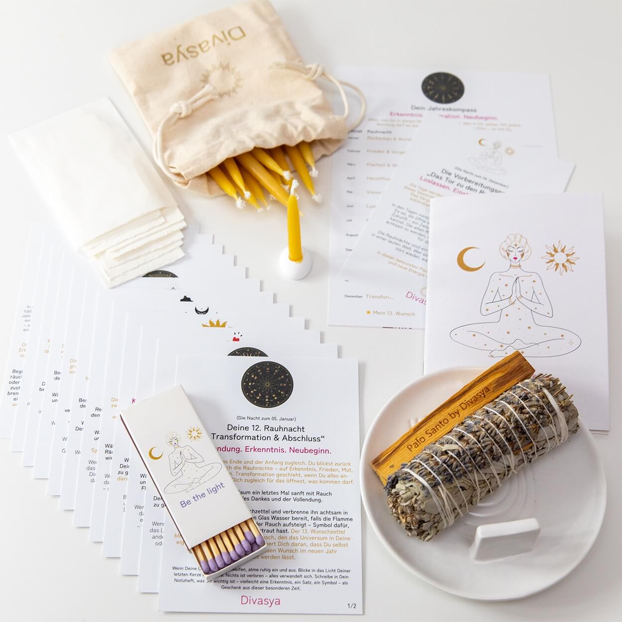 Rauhnächte-Set – Komplettes Ritualset für 12 Nächte
