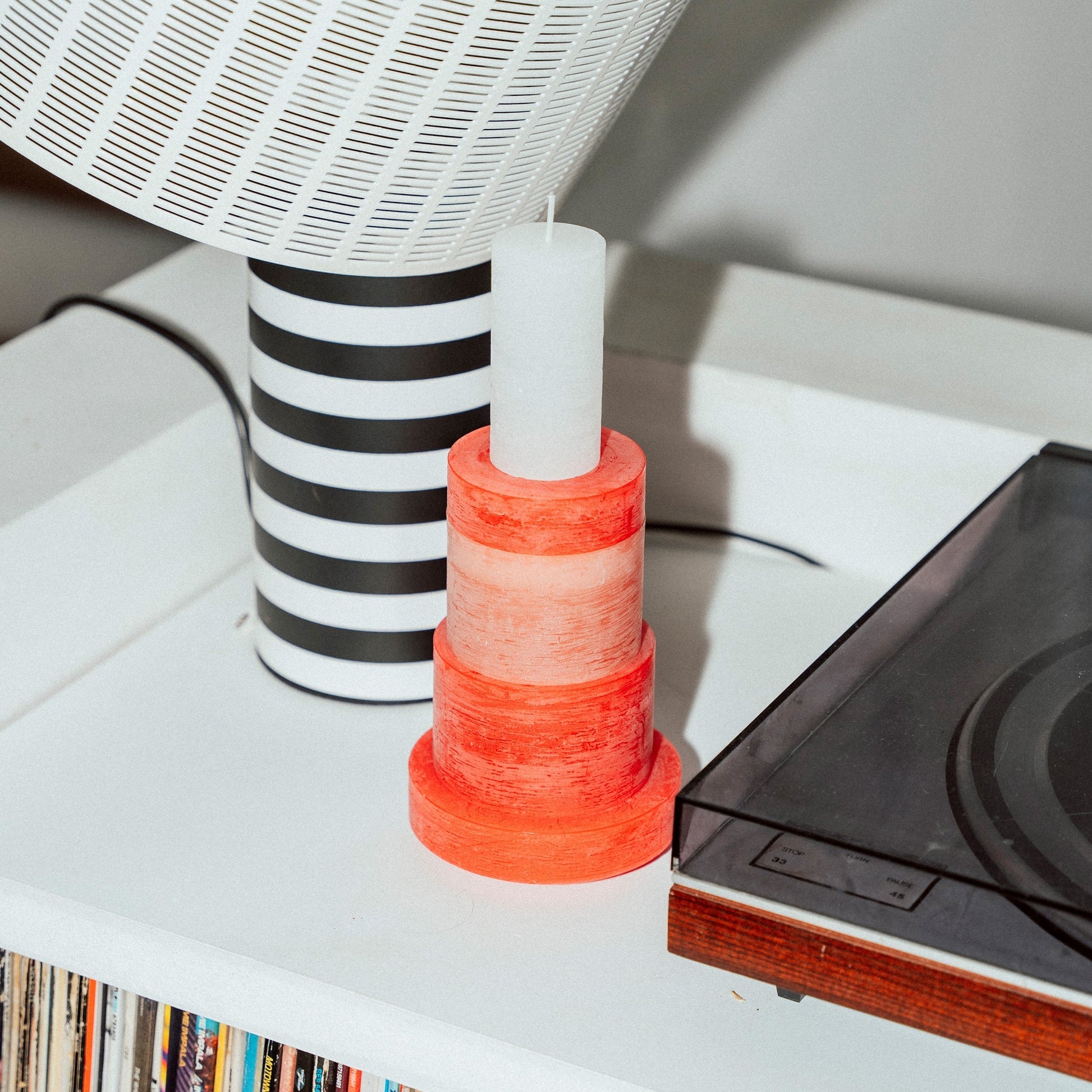 Stan Editions Candle Stack 03 Rot und Rosa – zusätzliche Produktansicht