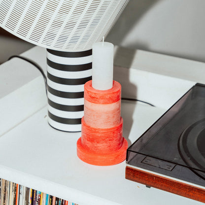 Stan Editions Candle Stack 03 Rot und Rosa – zusätzliche Produktansicht