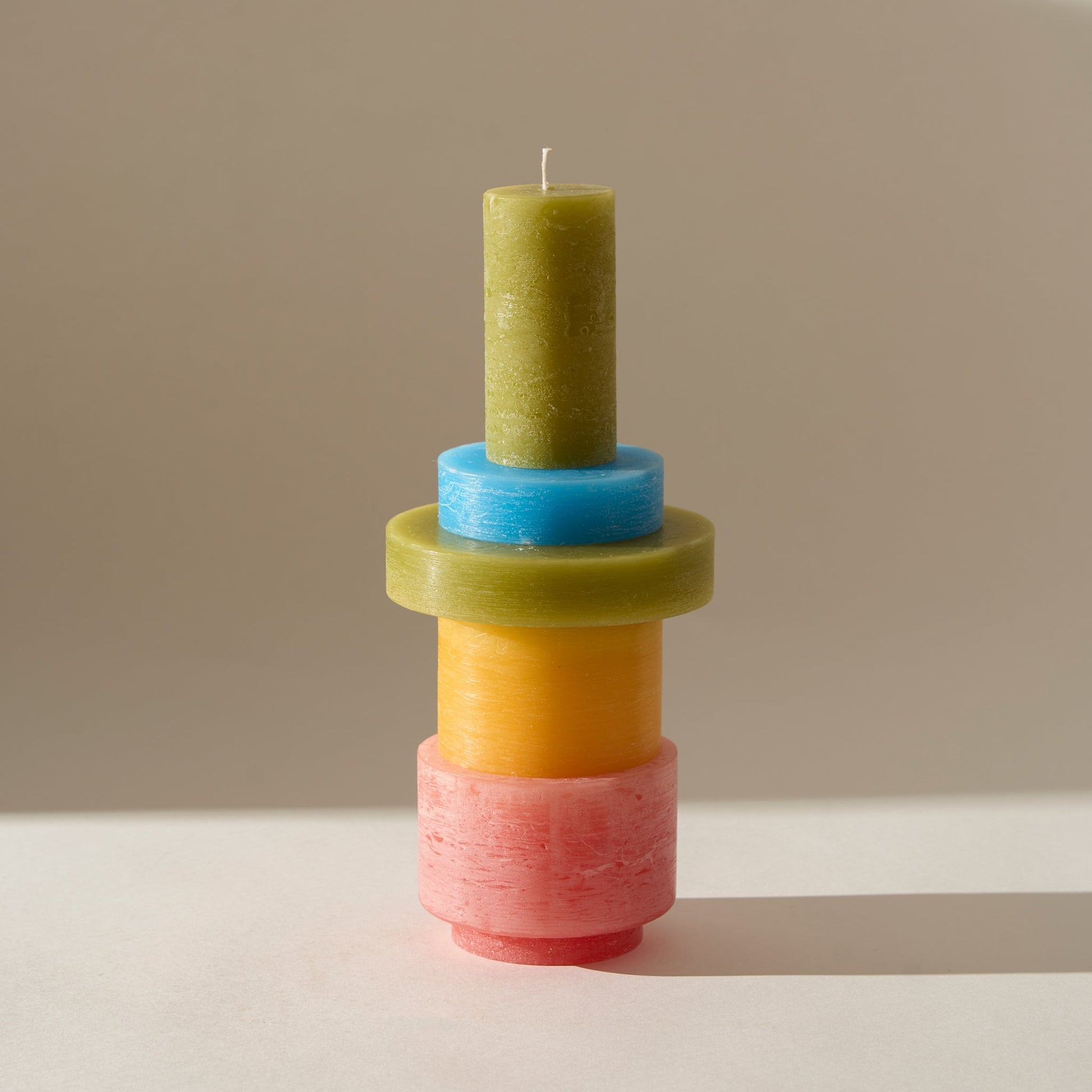 Stan Editions Candle Stack 03 Rosa und Gelb – zusätzliche Produktansicht 3