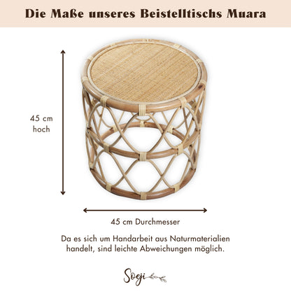 Beistelltisch MUARA – Rattan