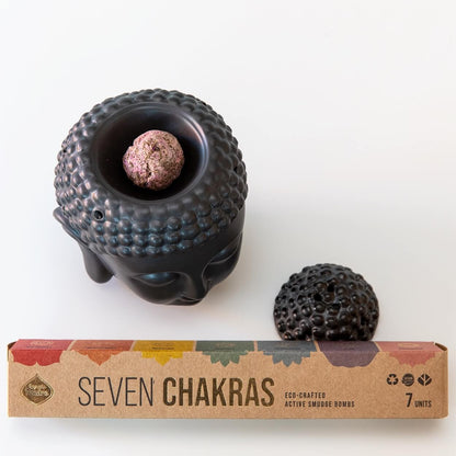 Geschenkset Chakra Meditation & Yoga – spirituelles Meditationsset voor Balance & Achtsamkeit