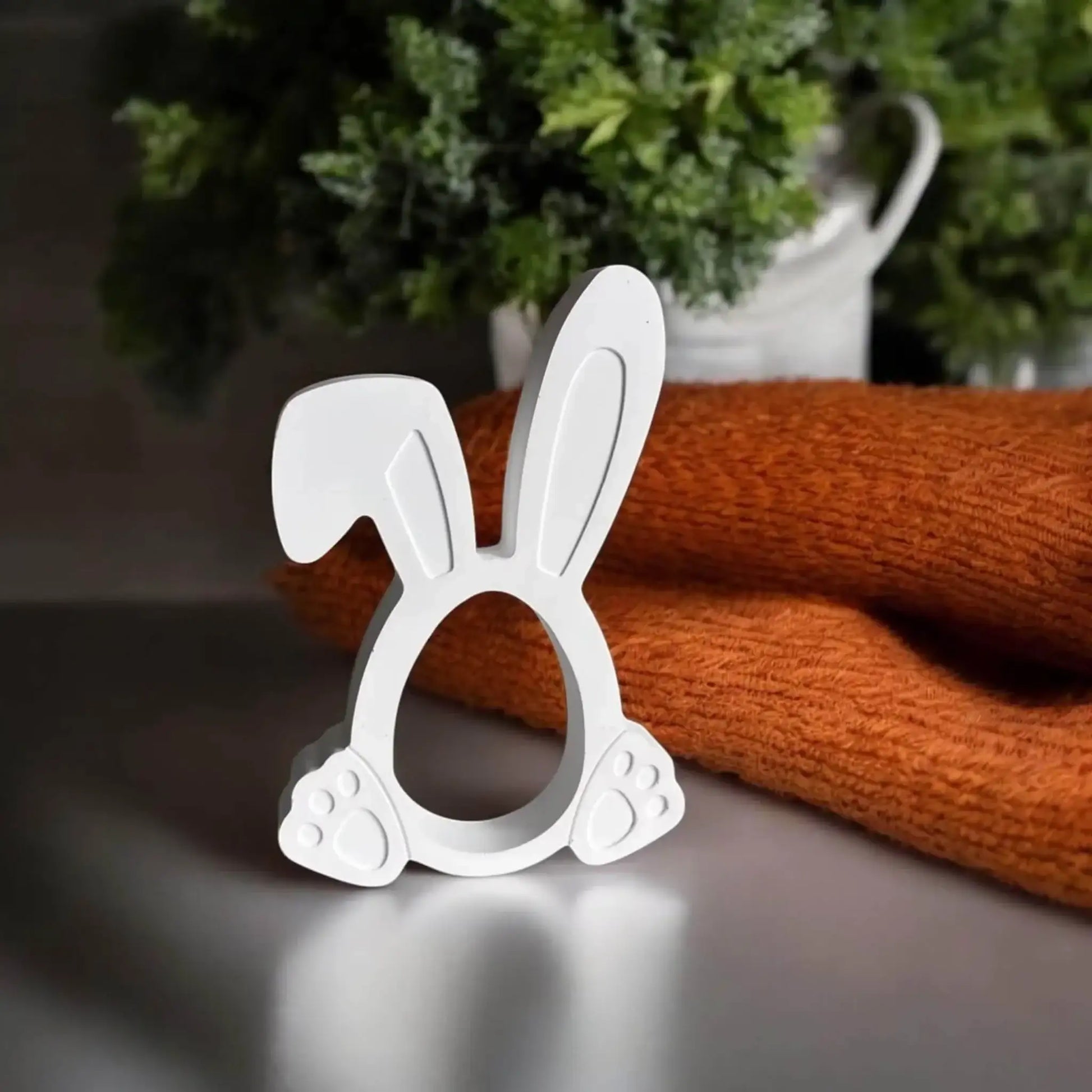 Osterhase Deko – Perfekte Halterung für Ostereier 🐰✨ - by SteinKunstWerk | HE aus nachhaltiger Herstellung
