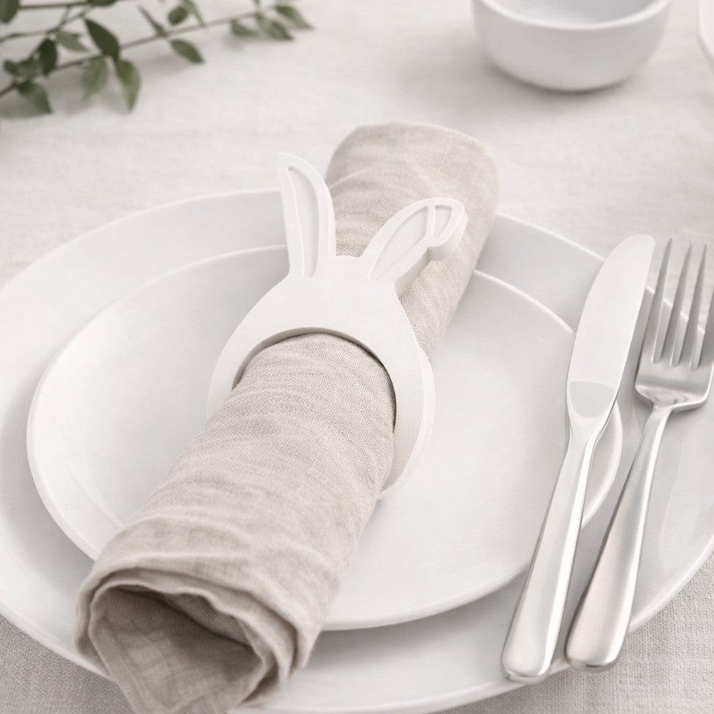 Serviettenringe für Ostern – minimalistische Tischdekoration mit Bedeutung