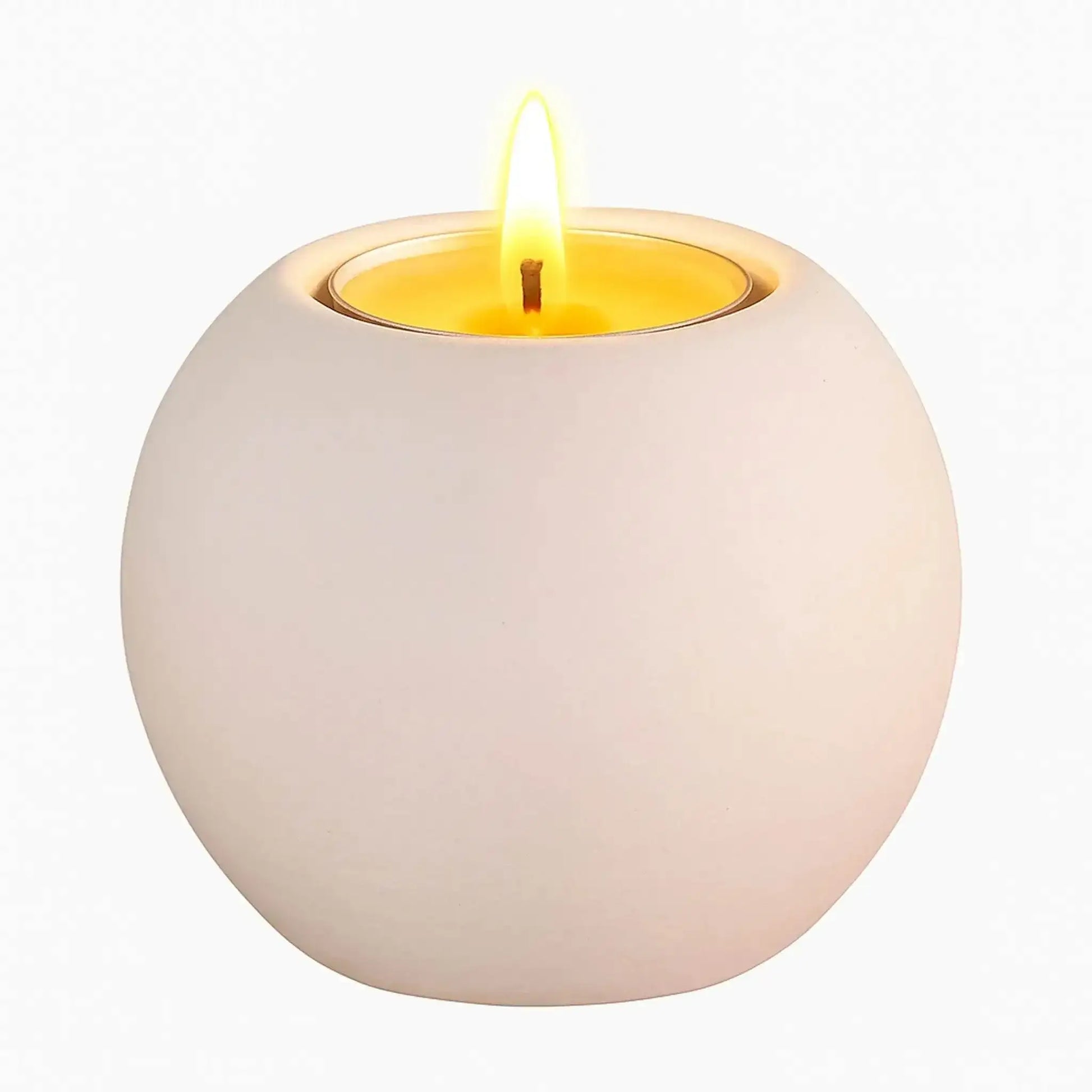 Ein Teelichthalter mit Gewicht – für Rituale, DIY & echte Atmosphäre - by SteinKunstWerk | HE aus nachhaltiger Herstellung