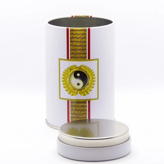 Yin & Yang Teedose – Stilvoller Aromaschutz für deinen Tee - by SteinKunstWerk | Teedose aus nachhaltiger Herstellung