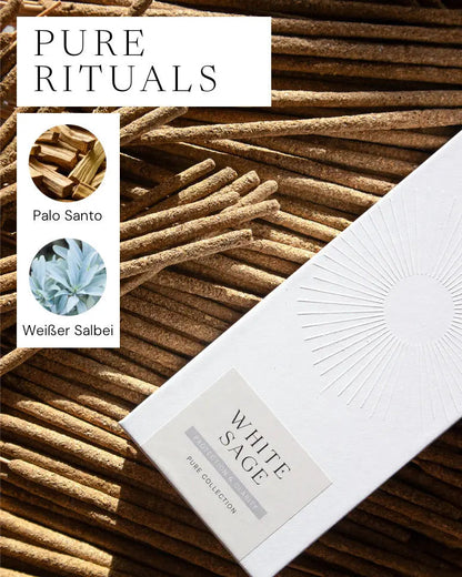 White Sage Räucherstäbchen mit Palo Santo von ZoaZen – Produktdetails