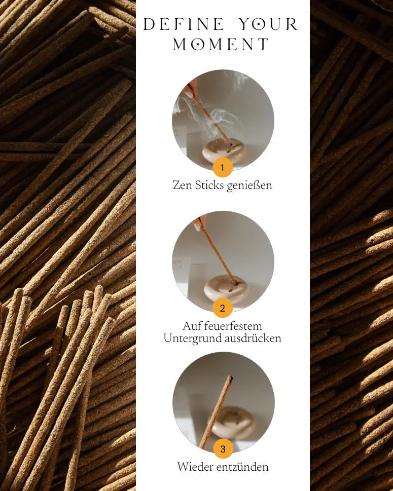 White Sage Räucherstäbchen mit Palo Santo von ZoaZen – Duftmoment