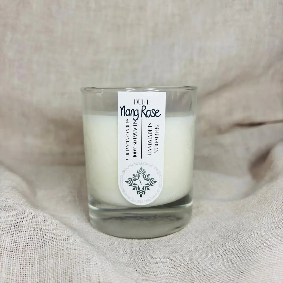 Soja Duftkerze - "Ylang Rose" - Ylang Ylang mit Rose – Duftkerze für ruhige Wohnatmosphäre, Produktbild 2 | SteinKunstWerk