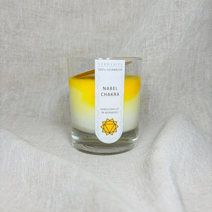 Nabelchakra Solarplexus Duftkerze von Verdancia – Produktdetail