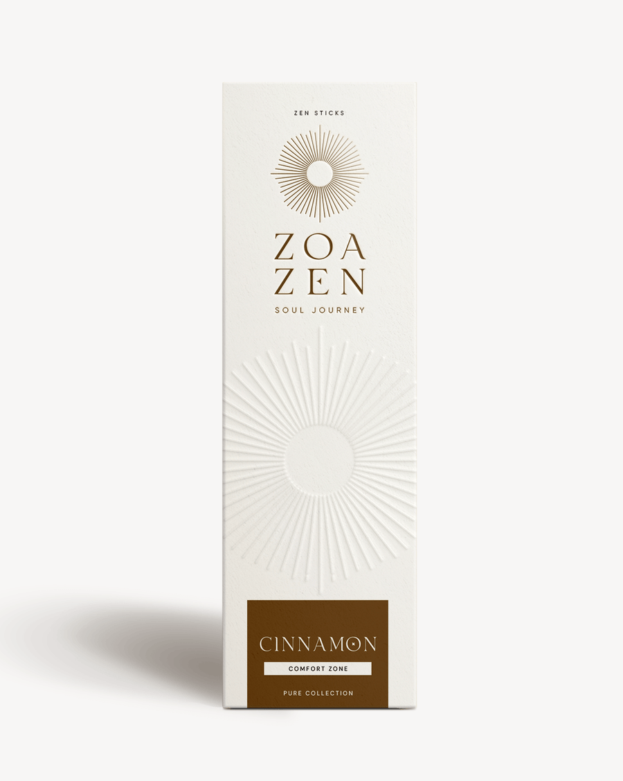 Cinnamon Räucherstäbchen von ZoaZen mit warmem Zimtduft für gemütliche Rituale
