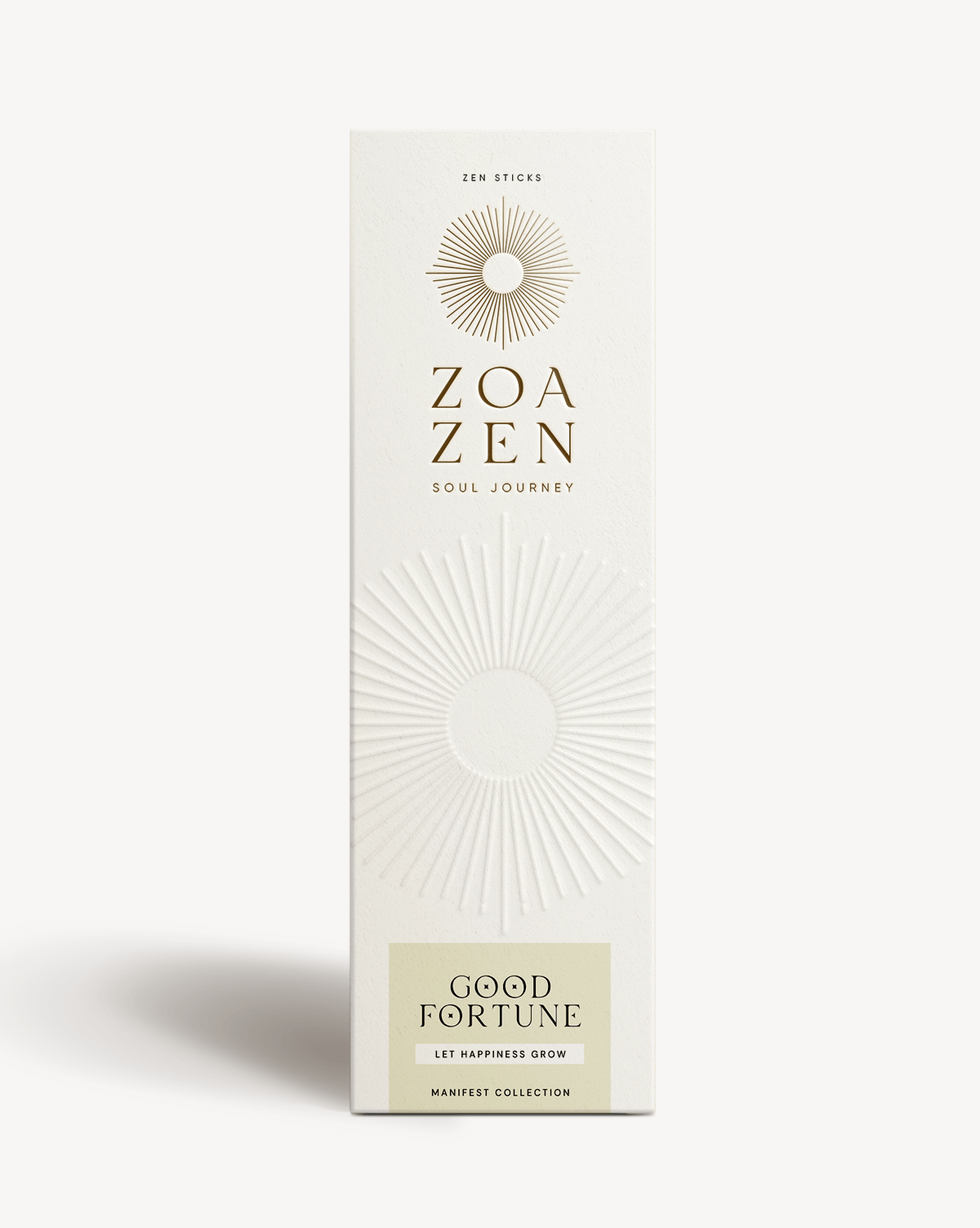 Good Fortune Räucherstäbchen von ZoaZen mit Palo Santo, Rose und Lavendel