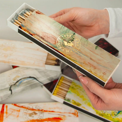 ART Premium Streichhölzer von SteinKunstWerk für stilvolle Wohnatmosphäre und bewusste Momente