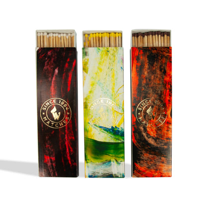 ART Premium Streichhölzer – handbemalte Design-Streichhölzer