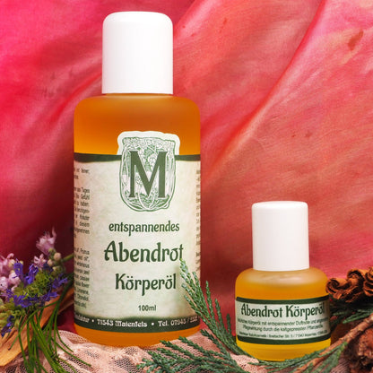 Abendrot Körperöl von Maienfelser Naturkosmetik