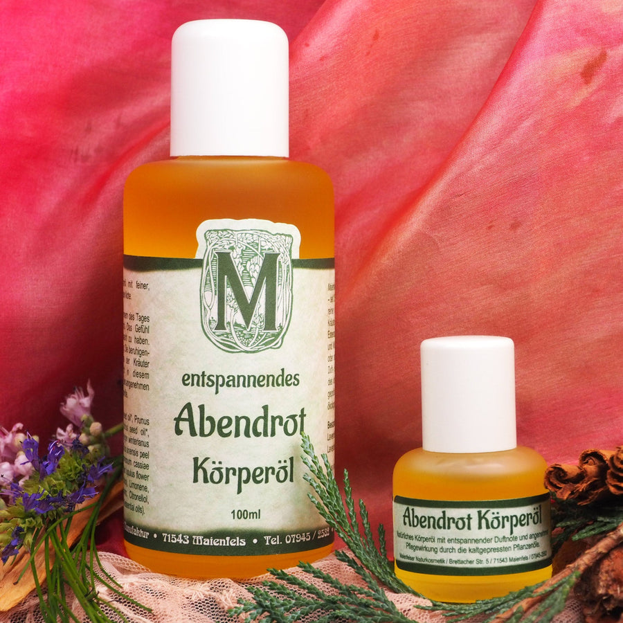 Abendrot Körperöl von Maienfelser Naturkosmetik
