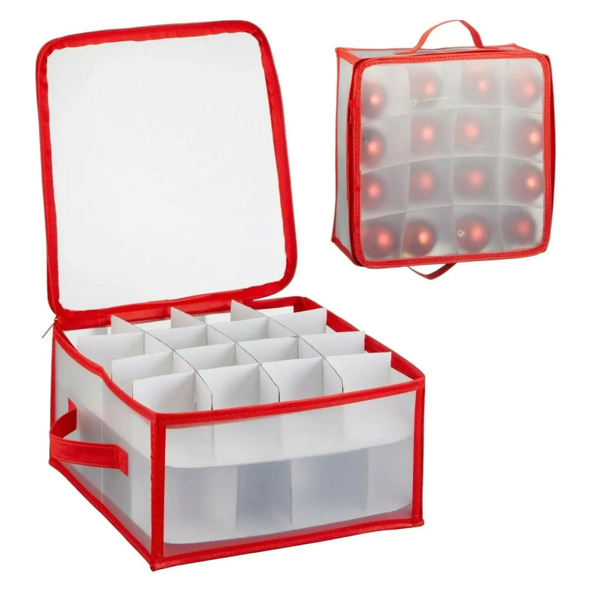 Aufbewahrungsbox für 32 Weihnachtskugeln
