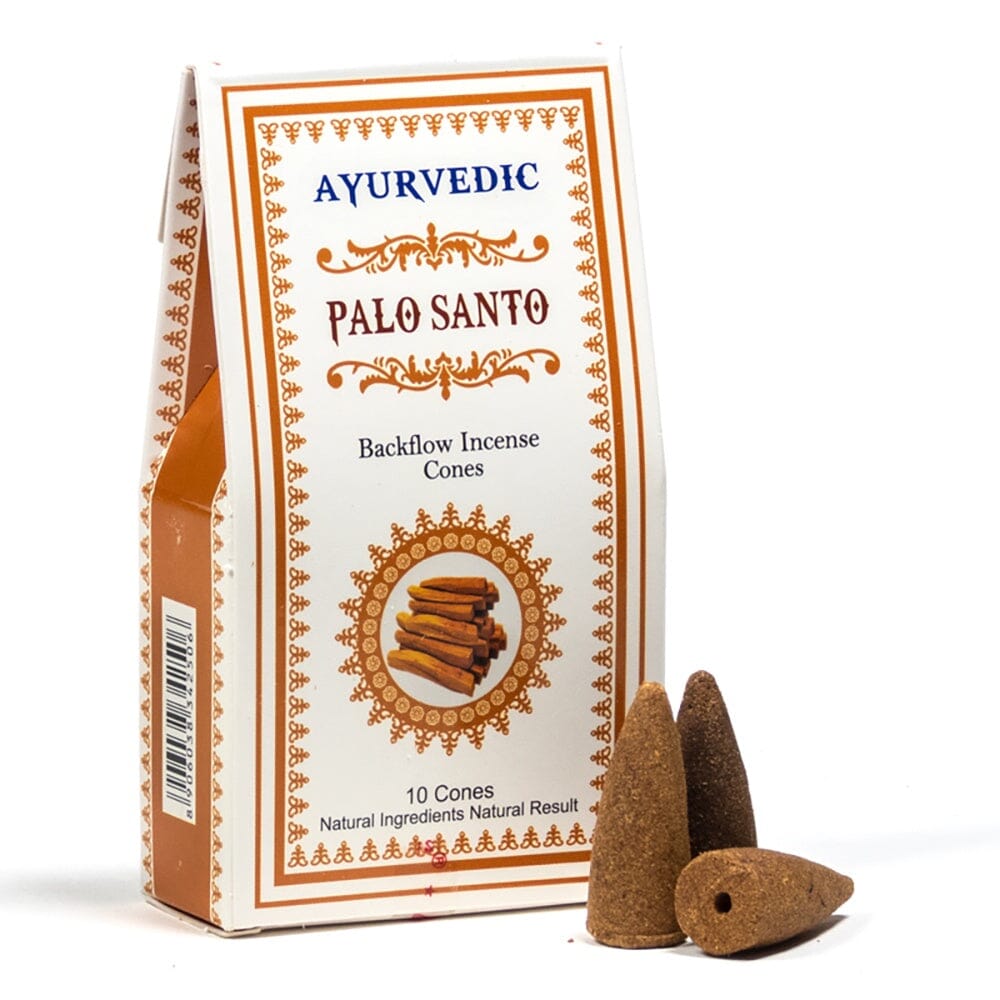 Ayurvedische Räucherkegel – weißer Salbei Variante