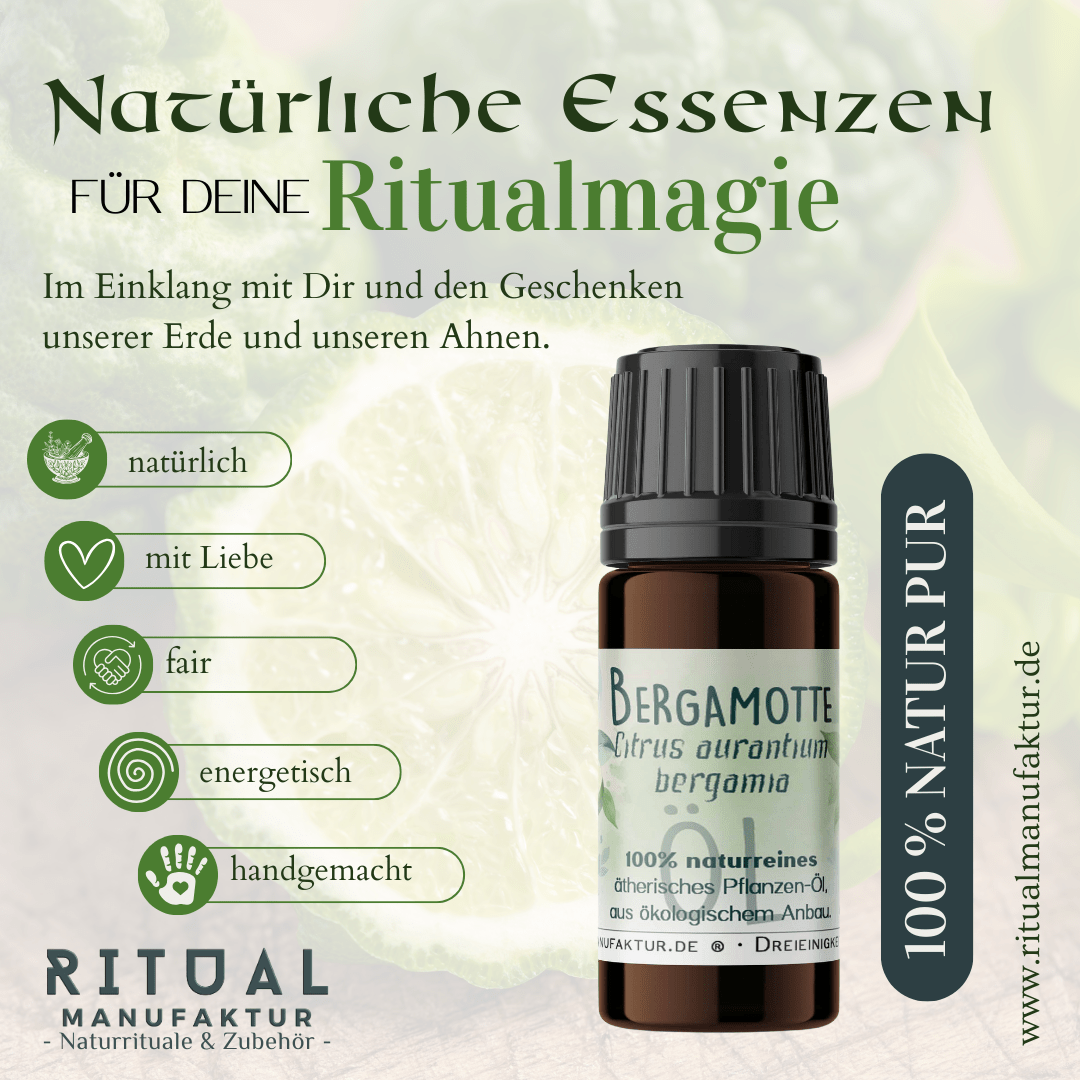 Bergamotte ätherisches Öl – zitronig-frischer Raumduft