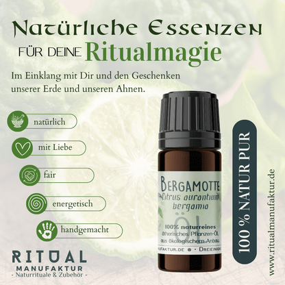 Bergamotte ätherisches Öl – zitronig-frischer Raumduft