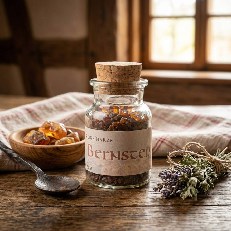 Bernstein Räucherharz von Ritualmanufaktur – Produktansicht