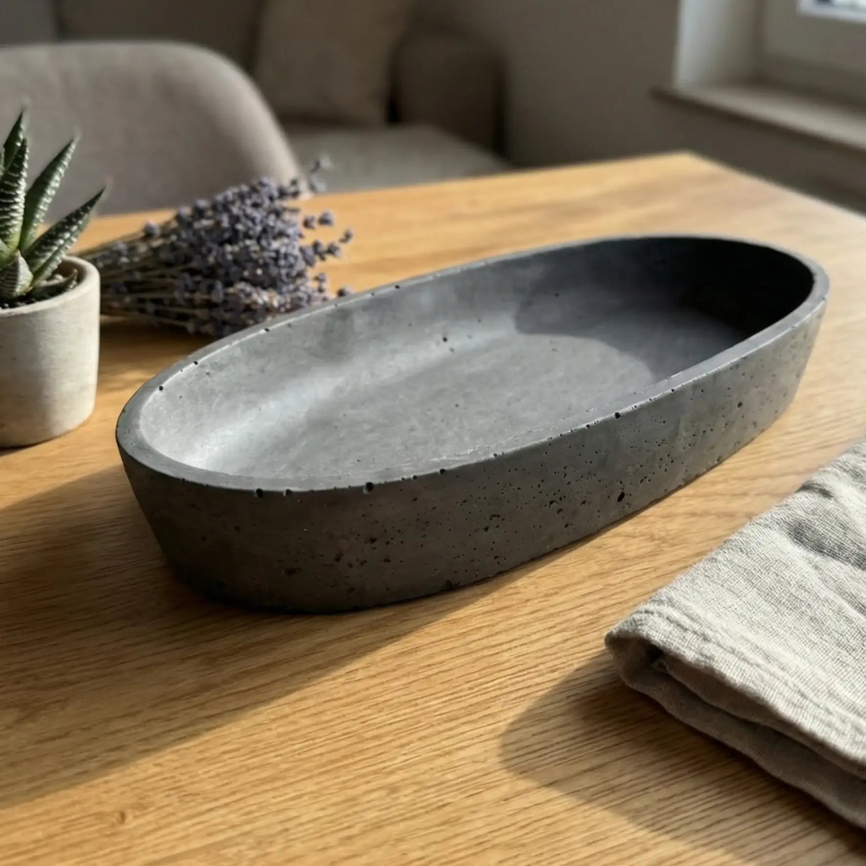 Deko Schale minimalistisch Wohnbereich SteinKunstWerk