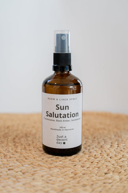 Sun Salutation – Room & Linen Spray voor yoga, meditatie & mindfulness