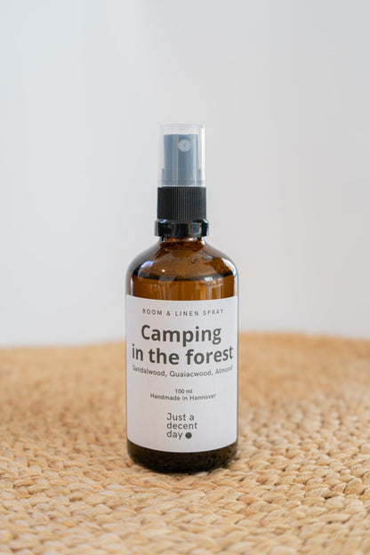 Camping in the Forest – Room & Linen Spray met warme bossfeer