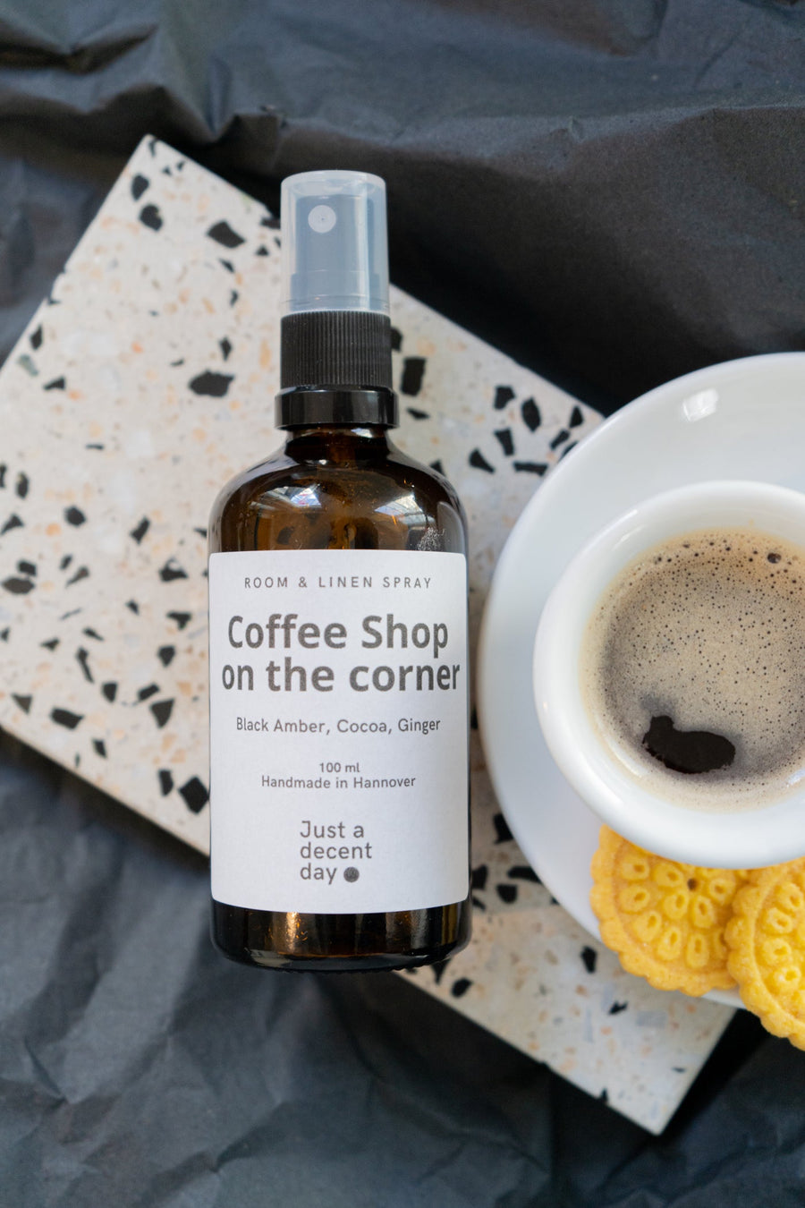 Coffee Shop on the Corner – Room & Linen Spray met gezellige cafésfeer