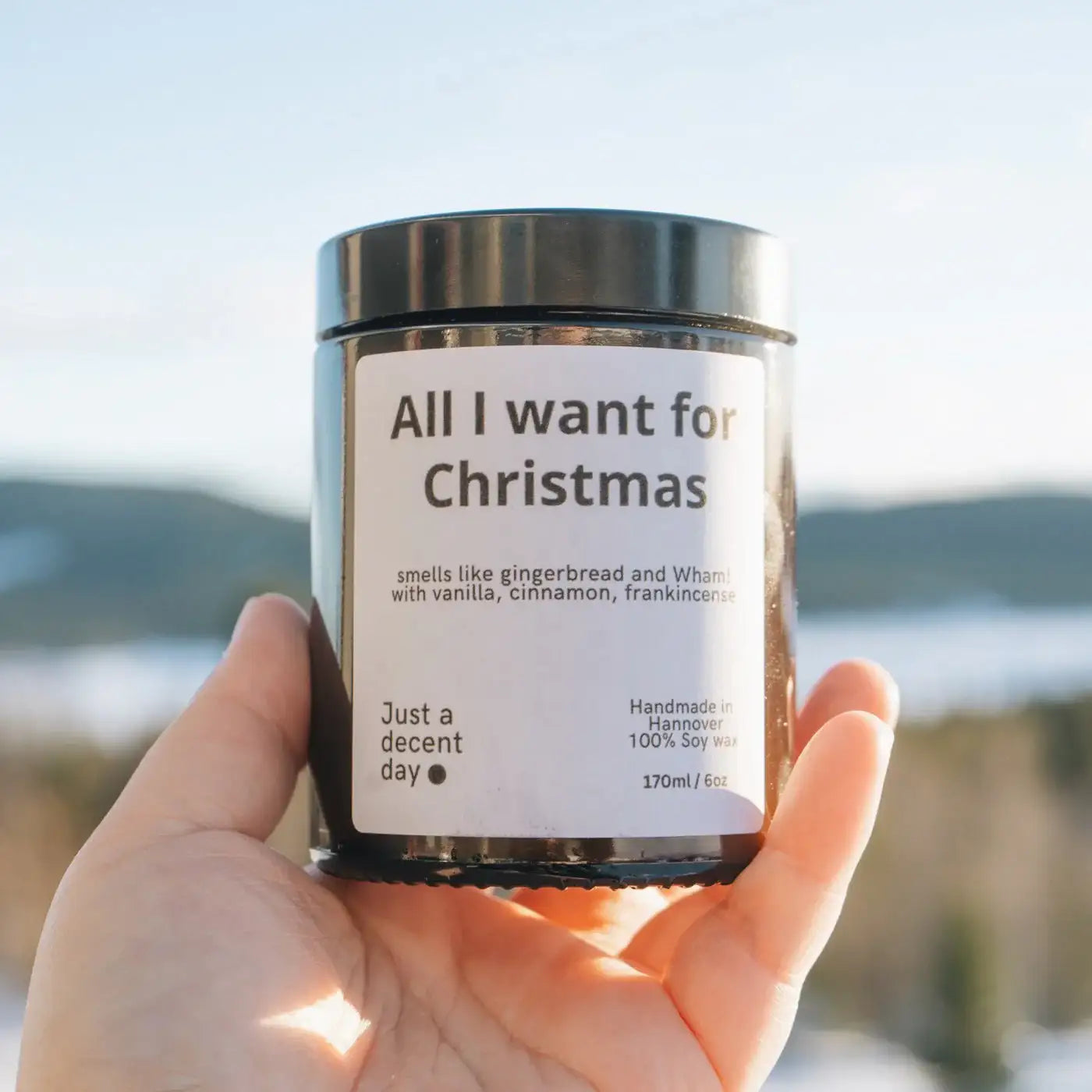 All I want for Christmas - by SteinKunstWerk | Duftkerze im Glas aus nachhaltiger Herstellung