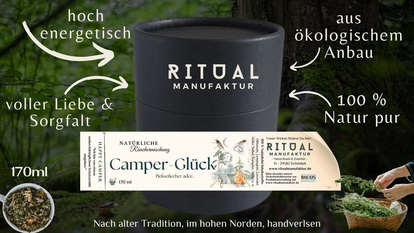 Camper-Glück Räuchermischung für gemütliche Abende draußen
