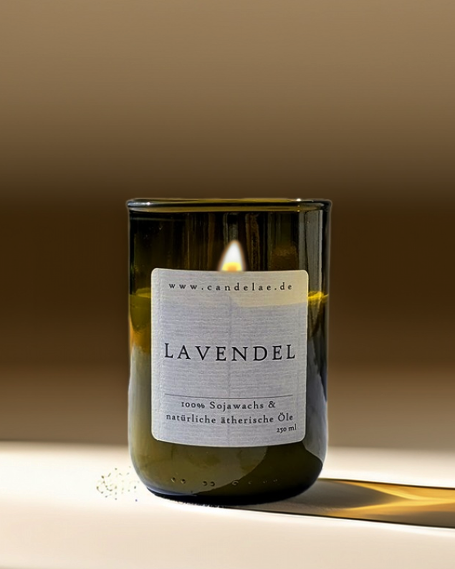 Lavendel geurkaars – rust, ontspanning & avondroutine