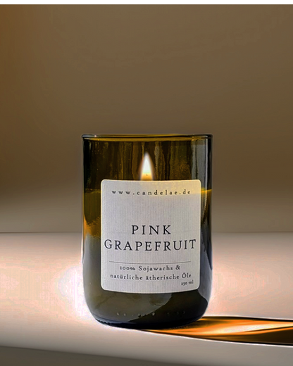 Pink Grapefruit geurkaars – citrusfrisheid & energie