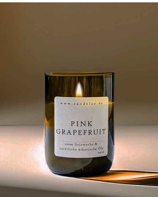 Pink Grapefruit geurkaars – citrusfrisheid & energie