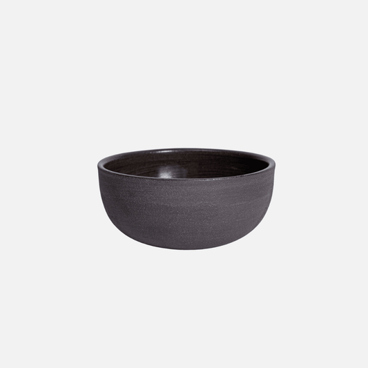 Mura Mura KUMO Cappuccinotasse Grau-Schwarz aus handgemachter Keramik
